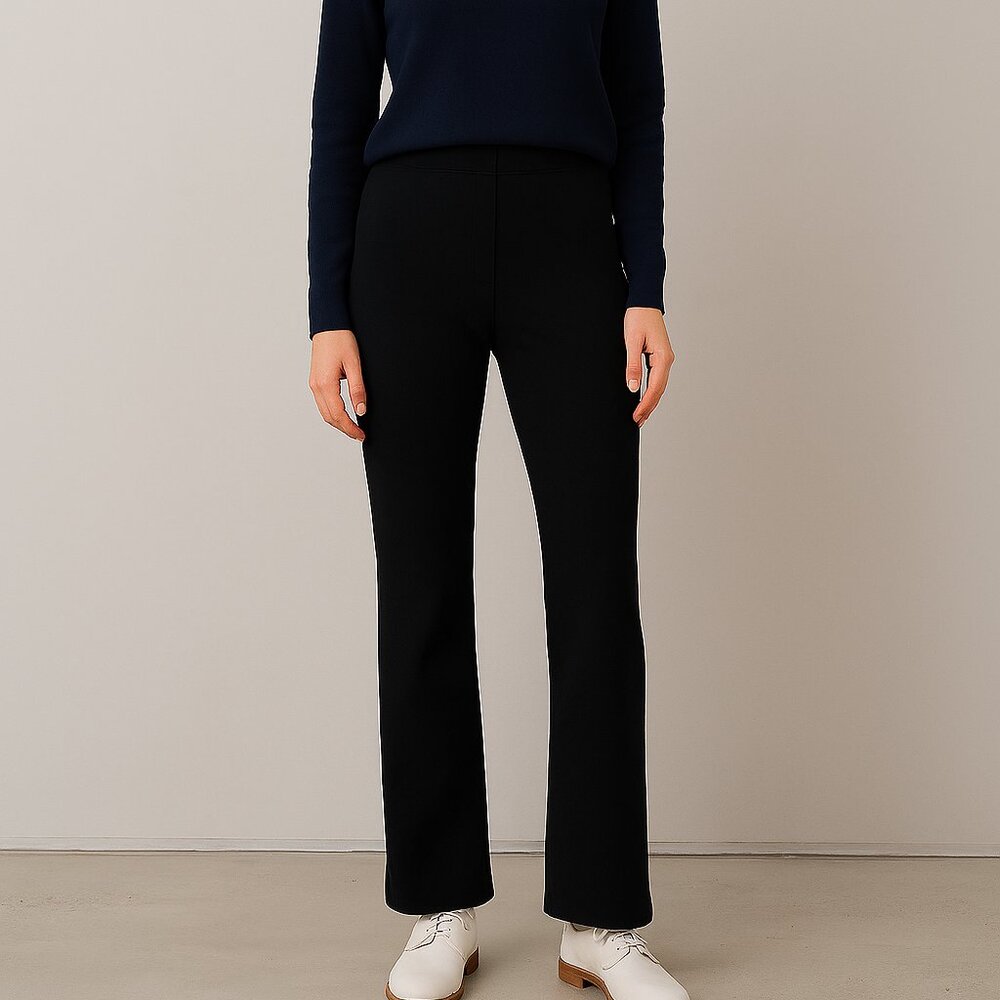 Eddie Bauer Black Boot Cut Flare Women's Pants Sleek Versatile Timeless Size 10T